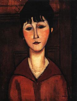 Amedeo Modigliani Ritratto di ragazza (Portrait of a Young Woman) Germany oil painting art